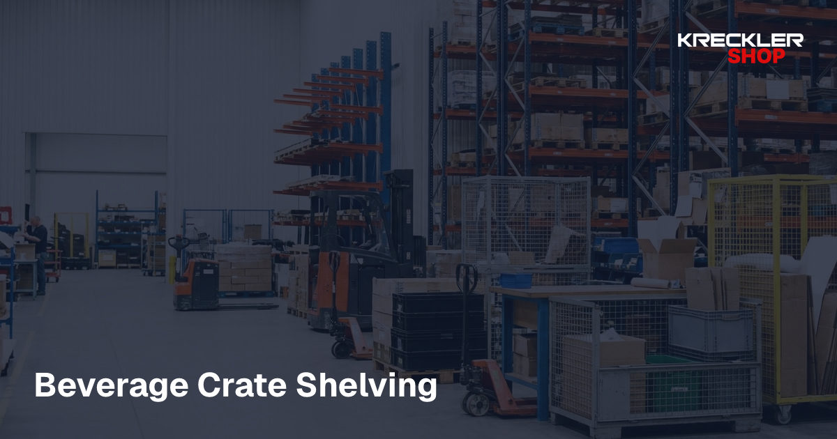 Beverage Crate Racks for Crates and Sparkling Water | Kreckler.Shop