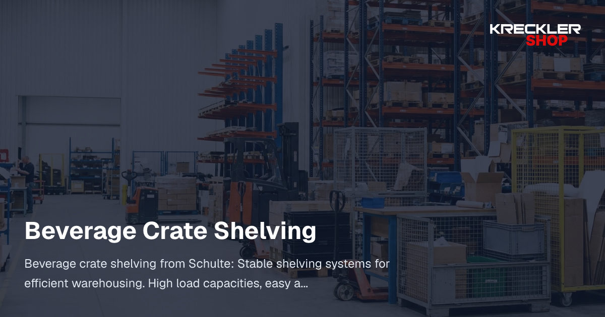 Crate Racking Beverage Crate Racks for Crates and Sparkling Water | Kreckler.Shop