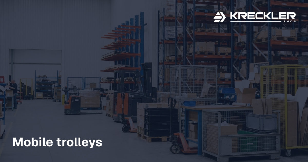 Mobile Standing Desks for Workshop and Warehouse | Kreckler.Shop