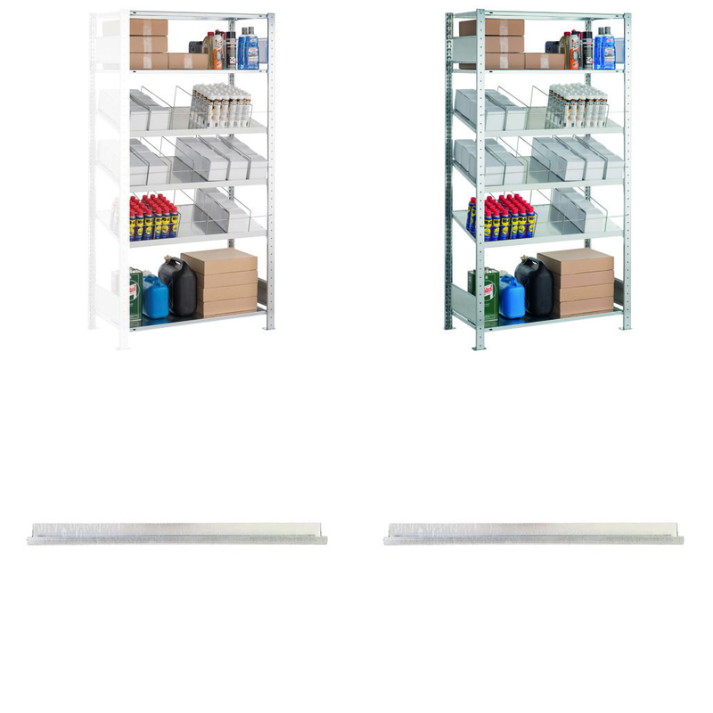 Regały Kombinowane z Półkami Skośnymi