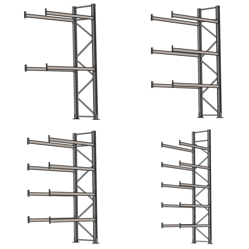 Feuerverzinkte Palettenregale
