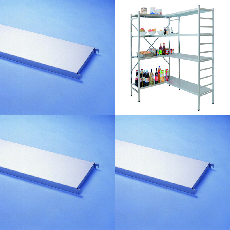 Edelstahlregale