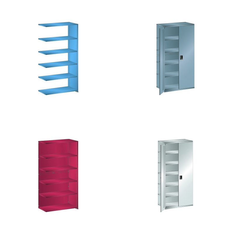 Anbauregale Stecksystem