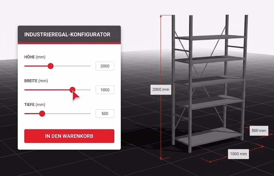 3D-Regalkonfigurator